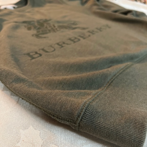 Boys Burberry Sweatshirt Sweater Size 8Y - Picture 3 of 9